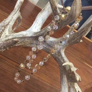 Beaded layering necklace